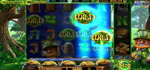 Online slot for money Charms and Clovers by Betsoft