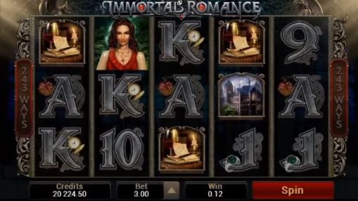 Pokie Immortal Romance for money