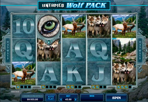 Pokie Untamed Wolf Pack